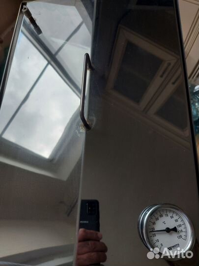 Коптилка горячего копчения из нержавейки