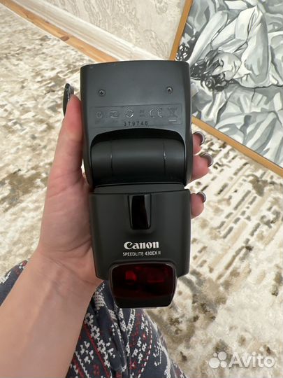 Вспышка камеры canon 430 EXll