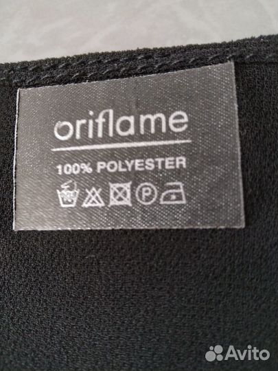 Шарфик женский шелковый вышит бисером