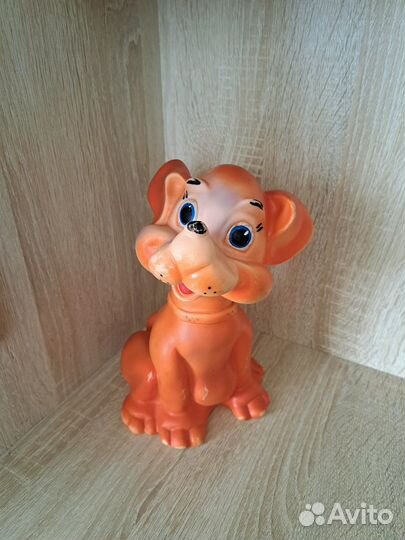 Резиновая собачка СССР 23 см