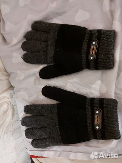 Перчатки мужские зимние шерстяные