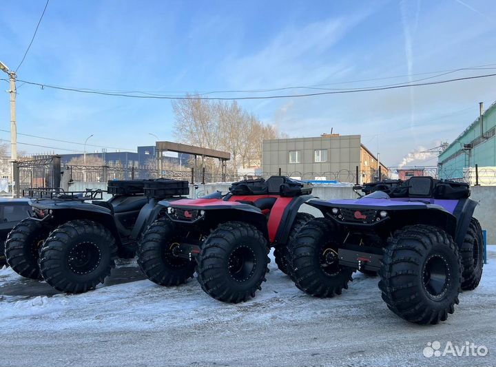 Квадроцикл Nord (Снегоход - Болотоход)