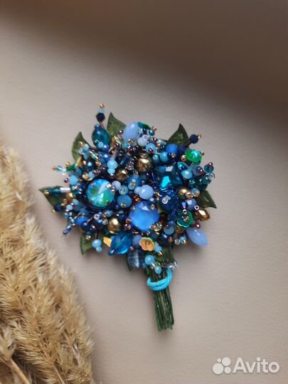 Брошь ручной работы