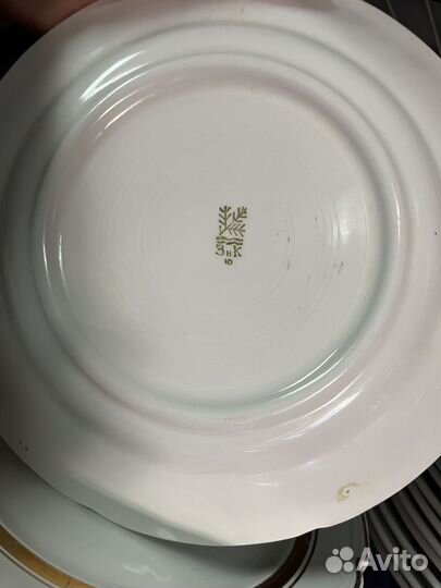 Тарелки зик Конаково СССР