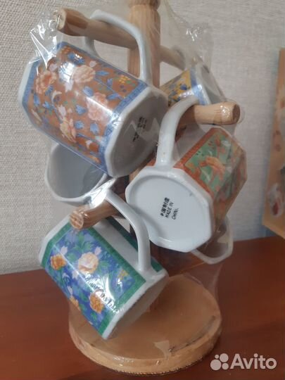 Набор кружек новый