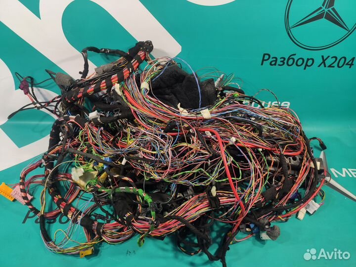 Салонная проводка Mercedes W204 рест