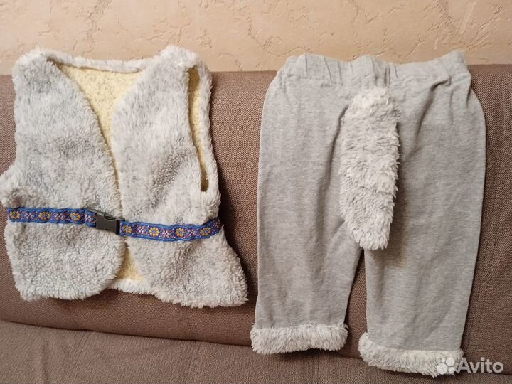 Новогодний костюм волка для мальчика