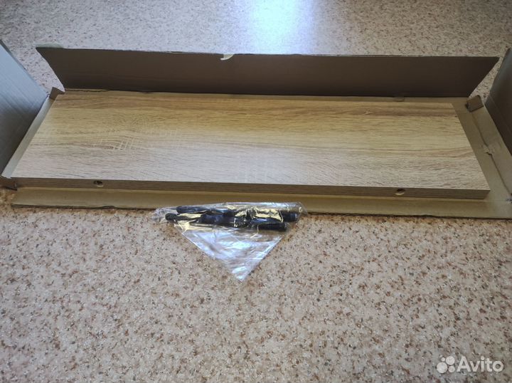 Полка настенная со скрытым креплением