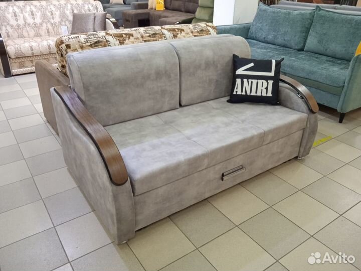 Прямой диван, диван кровать, Анири1-4