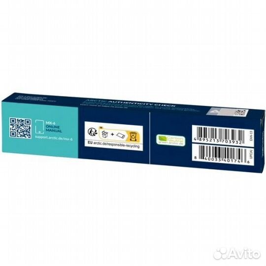 Термопаста arctic MX-6, MX-4