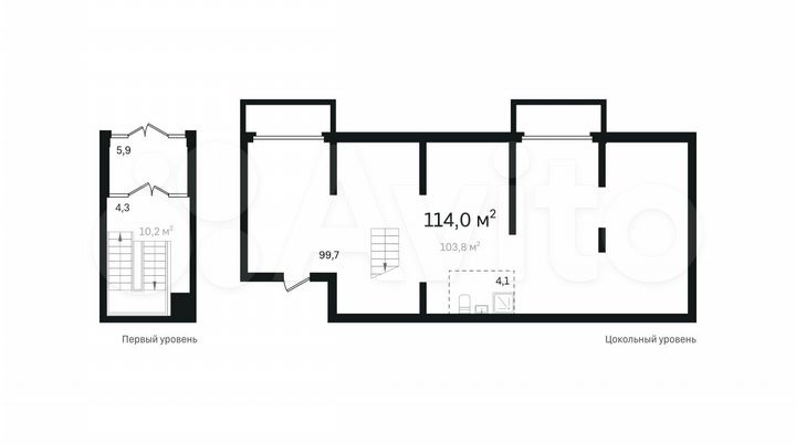 Продам торговое помещение, 114 м²