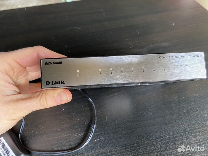 D-link des-1008d коммутатор 8 портов