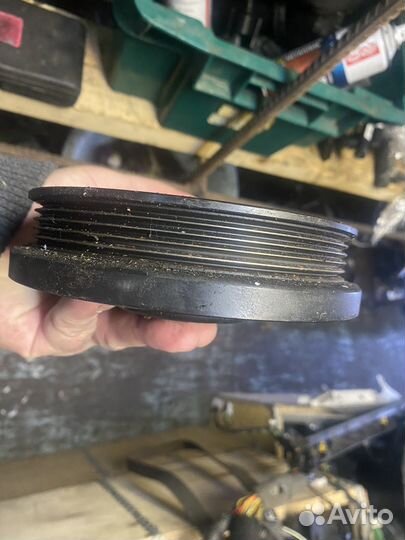 Шкив коленвала шевроле авео т250