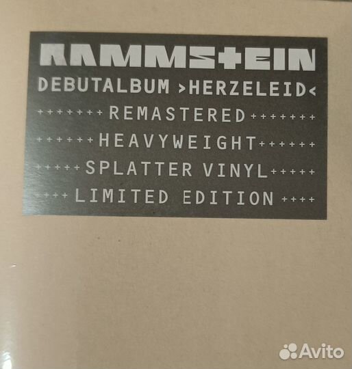 Rammstein - Herzeleid 2LP (Deluxe, XXV, Splatter)