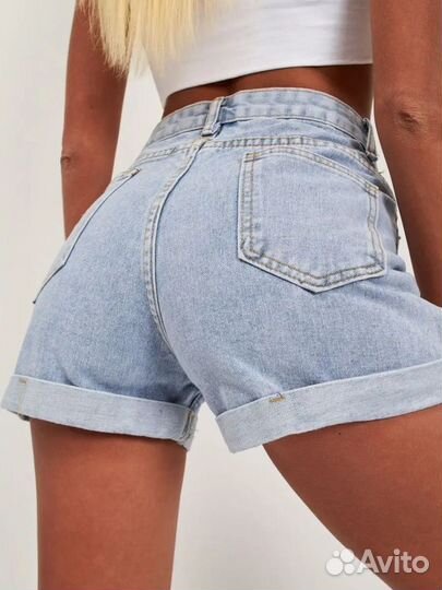 Шорты джинсовые женские XL