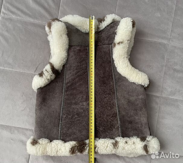 Жилет из натурального меха детский (овчина)