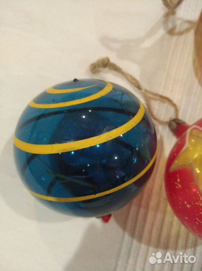 Елочные игрушки СССР