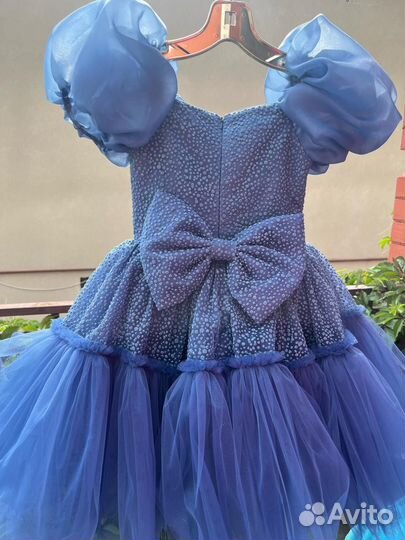 Платье для девочки 122 128 новое