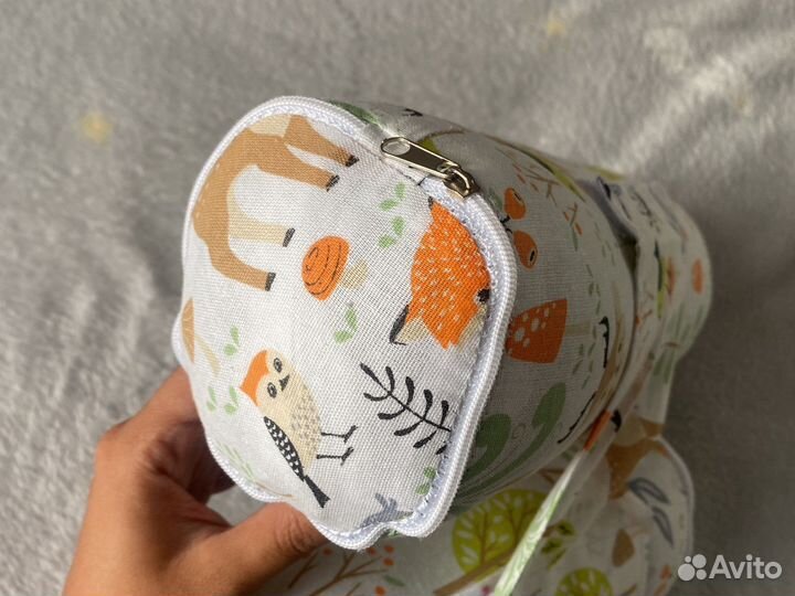 Подушка валик, позиционер для новорожденных