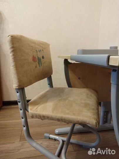 Растущая парта и стул Деми