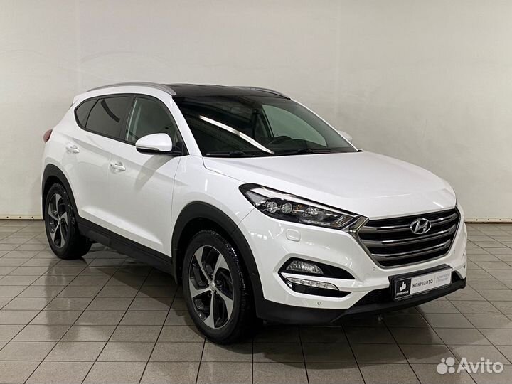 Hyundai Tucson 1.6 AMT, 2016, 87 408 км