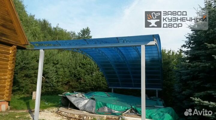 Навесы для автомобиля под ключ
