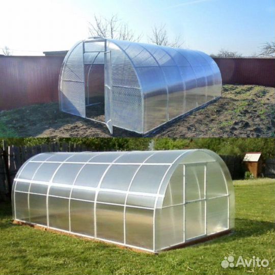 Теплица арочная