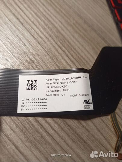 Кнопки Acer nitro 5 an515,msi ge72, dell Inspiron