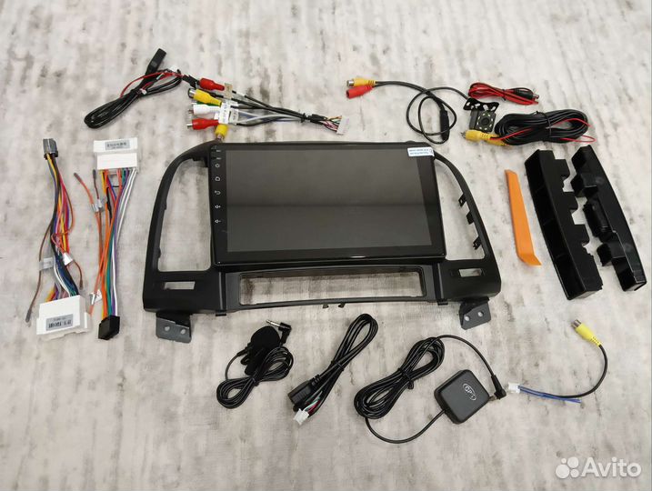 Андроид магнитола Hyundai Santa Fe 06-12 санта фе