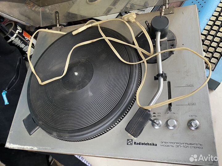 Radiotehnika электропроигрыватель эп-101 стерео