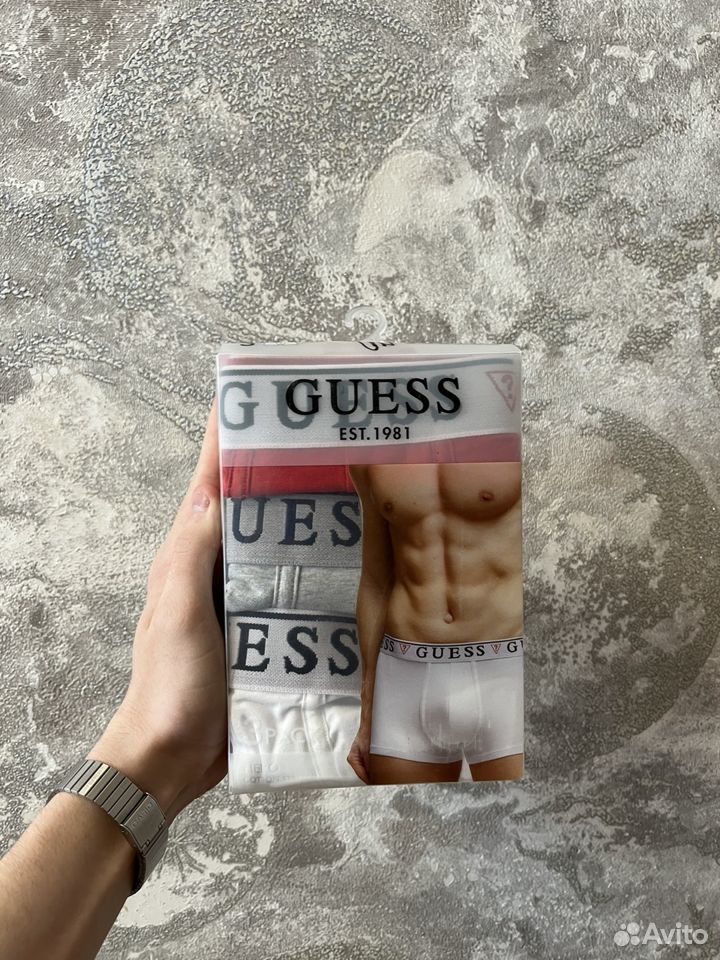 Мужские трусы Guess