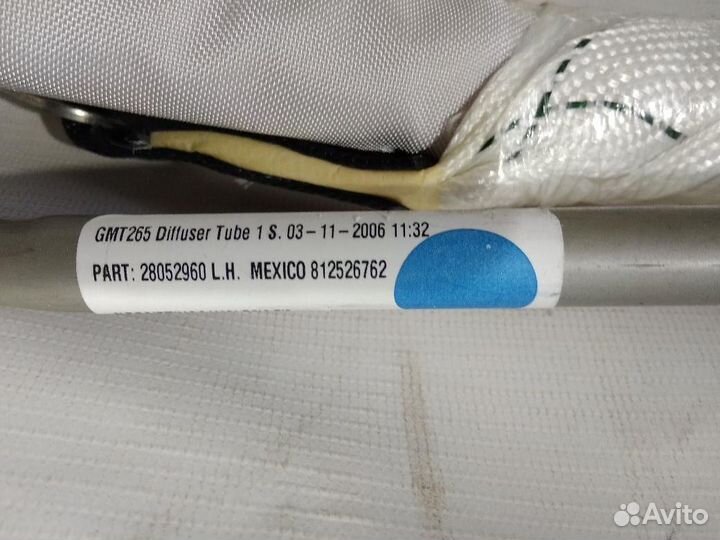 Подушка безопасности боковая левая Cadillac SRX 15894730