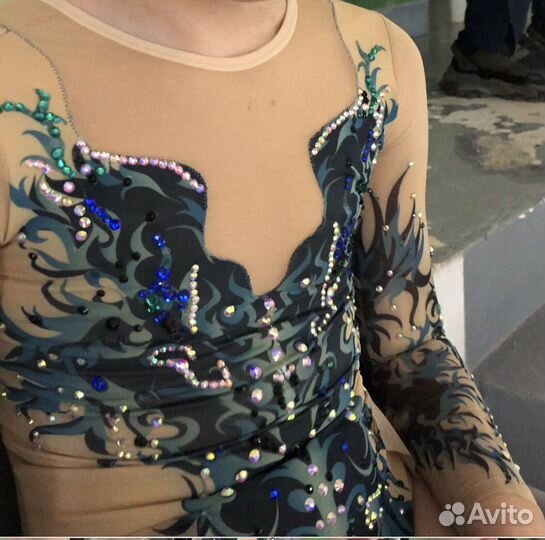 Купальник для выступлений, для девочки, рост 130