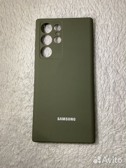 Силиконовый чехол Samsung s22 ultra