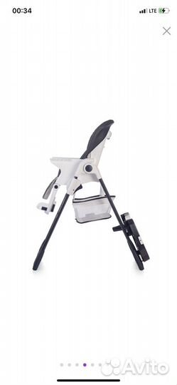 Стульчик-шезлонг детский acarento biscotti