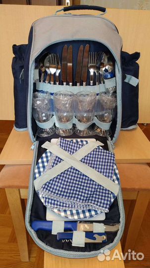 Набор для пикника в рюкзаке