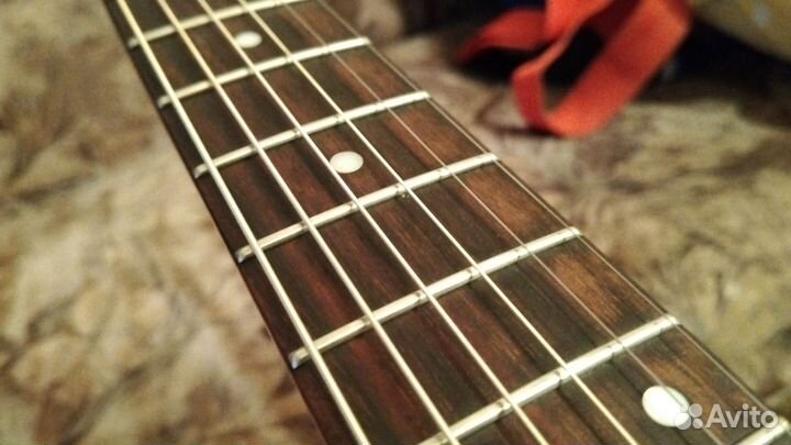 Электро акустическая гитара fender Stratacoustic