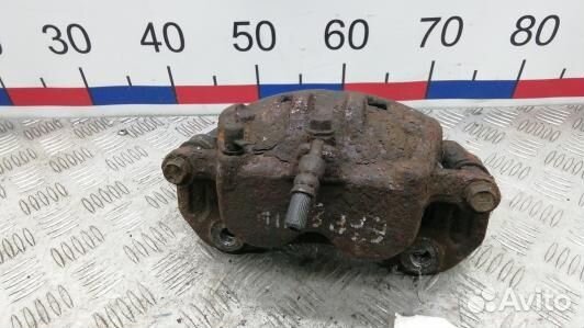 Суппорт тормозной передний левый opel antara (67P0