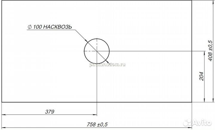 Allen Brau Priority 1.31010.G Столешница для мебели, графит