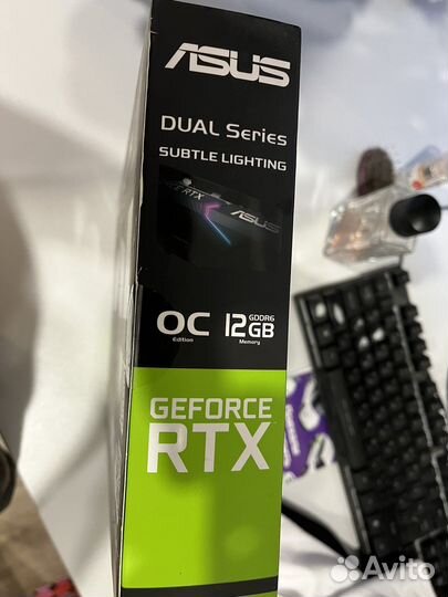 Видеокарта asus geforce rtx 3060 dual