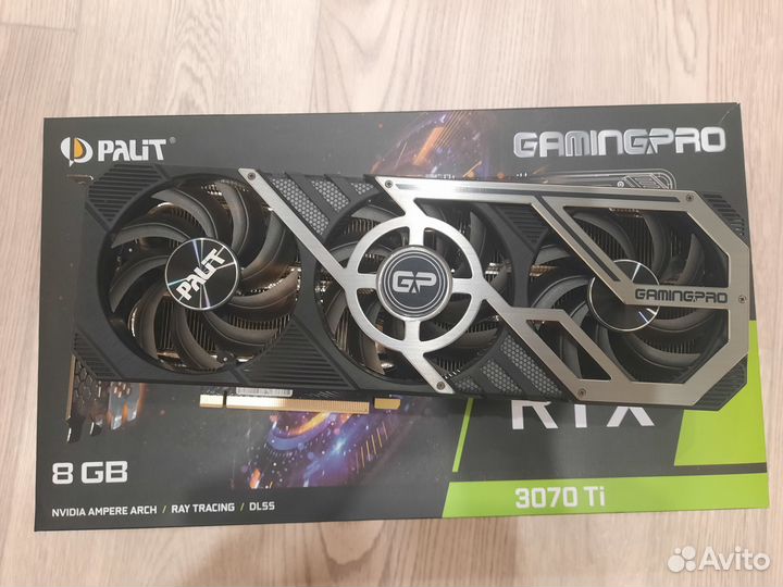 Видеокарта Palit GeForce RTX 3070 Ti GamingPro