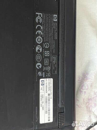 Hp compaq mini 110 нетбук