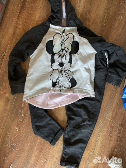 Вещи пакетом на девочку 110 116 новые и б/у