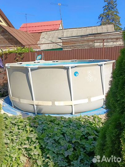 Каркасный бассейн 366 на 122 бу