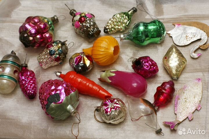 Елочные игрушки СССР