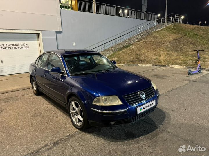 Volkswagen Passat 2.8 AT, 2004, 230 000 км