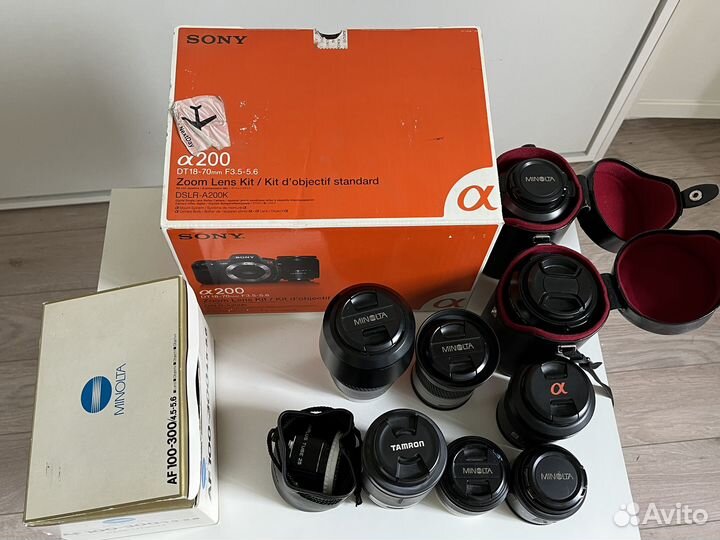 Фотоаппараты и объективы фэд sony minolta