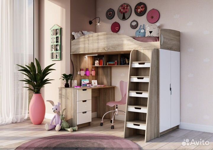 Кровать-чердак 