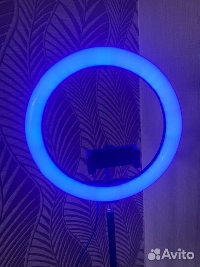 Профессиональная кольцевая RGB-лампа, 33 см