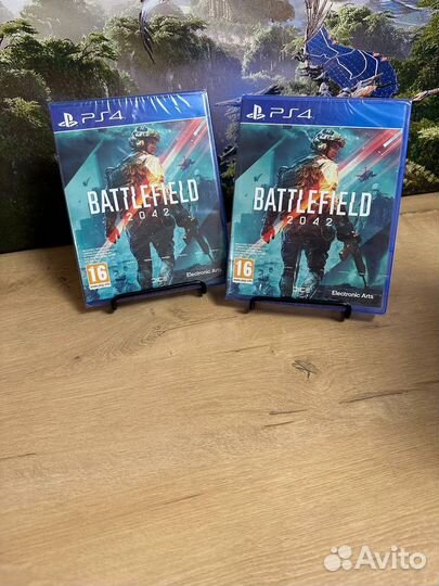 Диск для Ps4/Ps5 Battlefield 2042 новый